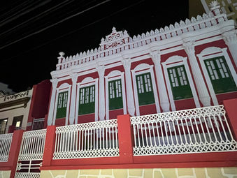 Fachada da Casa Memorial Regis Pacheco é restaurada para período natalino