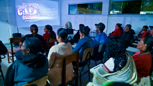 17ª Mostra Cinema Conquista leva cinema a estudantes da EJA no distrito de José Gonçalves