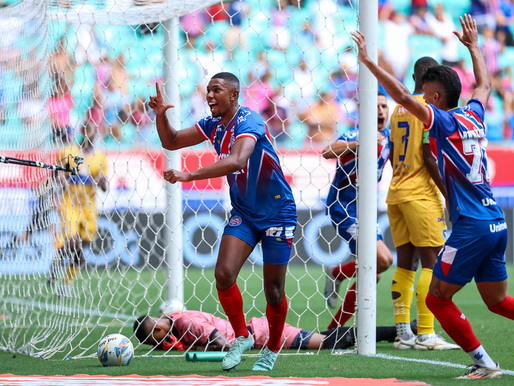 Bahia goleia Colo-Colo e assume vice-liderança do Baianão