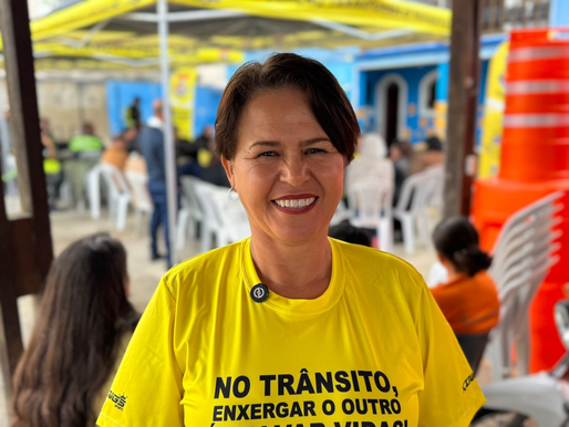 “O trânsito mata, e precisamos repensar o comportamento”: Maio Amarelo reforça importância da empatia no trânsito em Vitória da Conquista