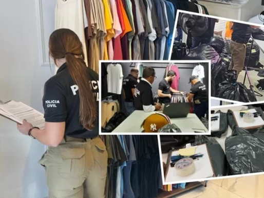 Polícia Civil apreende R$ 200 mil em produtos falsificados em lojas de Itapetinga