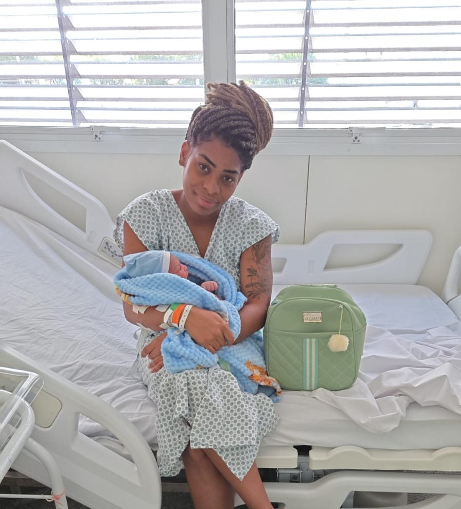 Henrique é o primeiro bebê de 2026 a nascer na rede pública da Bahia