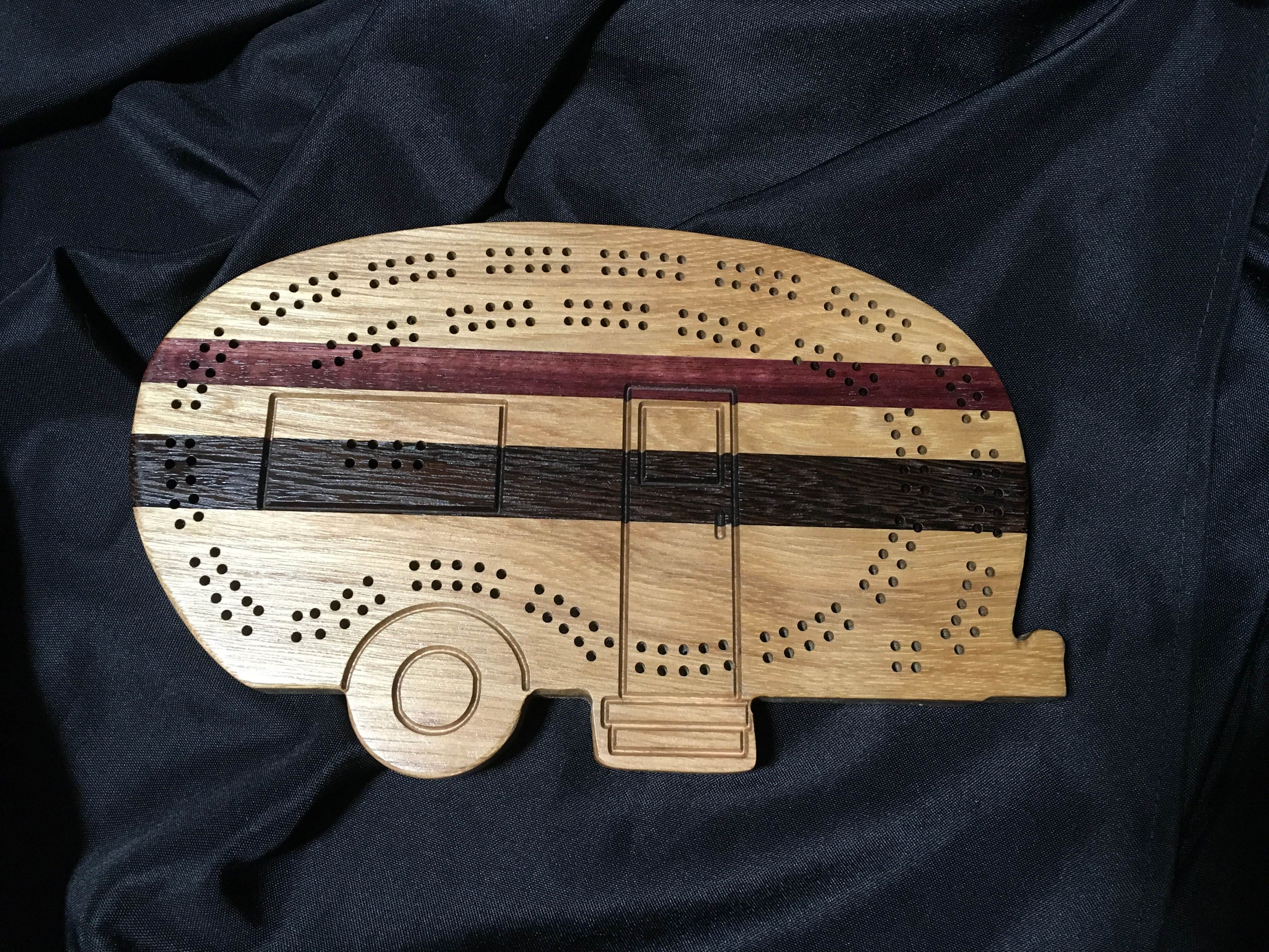 Cribbage Board - Travel Trailer