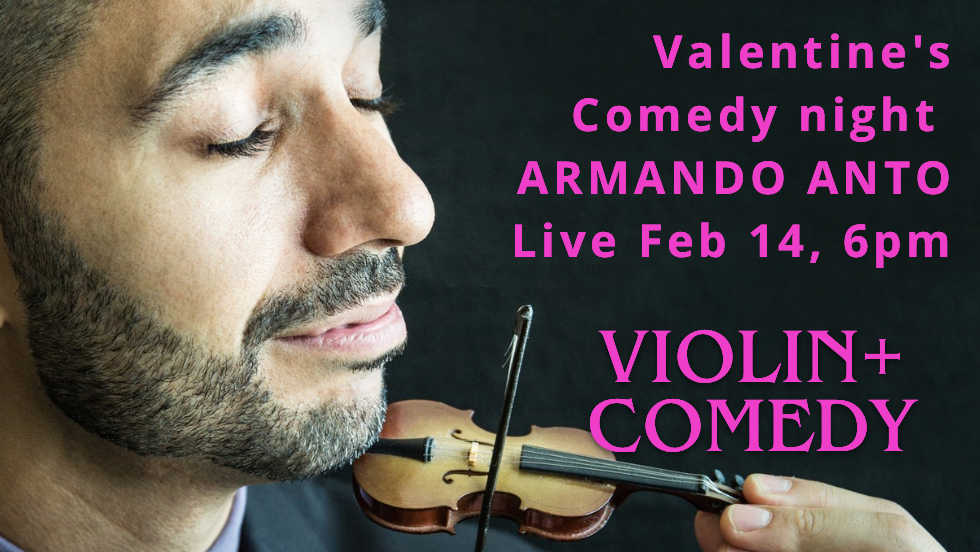 ARMANDO ANTO LIVE FOR ST VALENTINE IN LA  (Romantic night)
