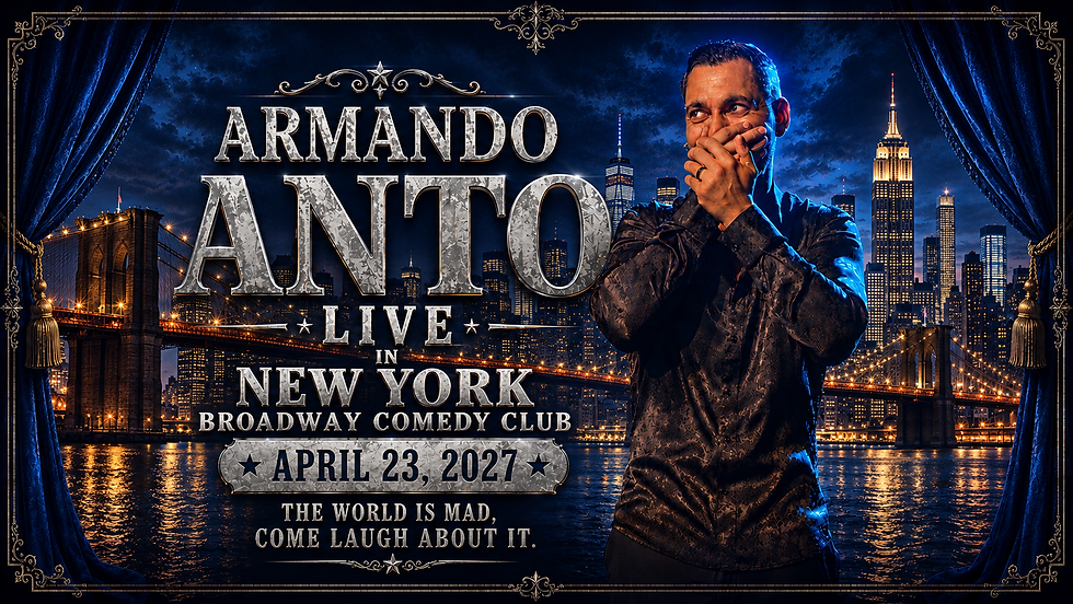 NYC - ARMANDO ANTO LIVE APRIL 23, 2027