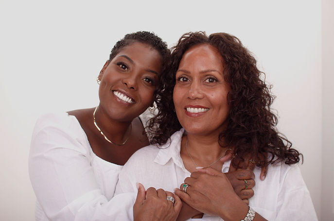 Tiffanie and Brittanie the mother-daughter founders snd owners of Everyday Beauty Bar