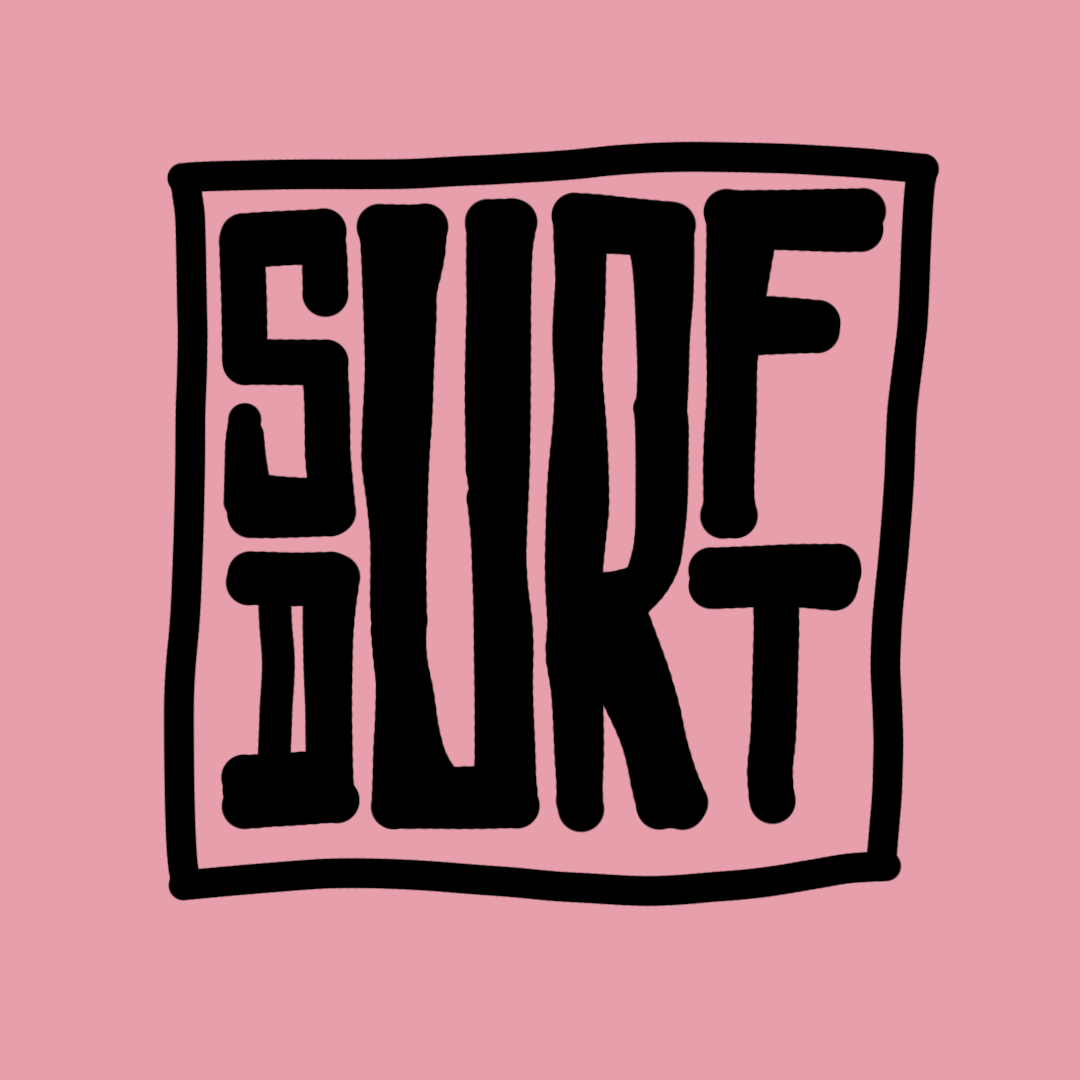 An animation of a jar of reef-safe sunscreen made by SurfDurt opening up and transforming into a coral reef with fish swimming through it. The animation ends with the SurfDurt logo.
