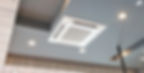 modern-ceiling-mounted-cassette-type-air-conditioning-system-in-shop-picture-id1331206849-