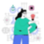 Ilustração relacionada ao guia Big Five, personalidade e comportamento, mostrando a aplicação prática do modelo em diferentes áreas da vida.