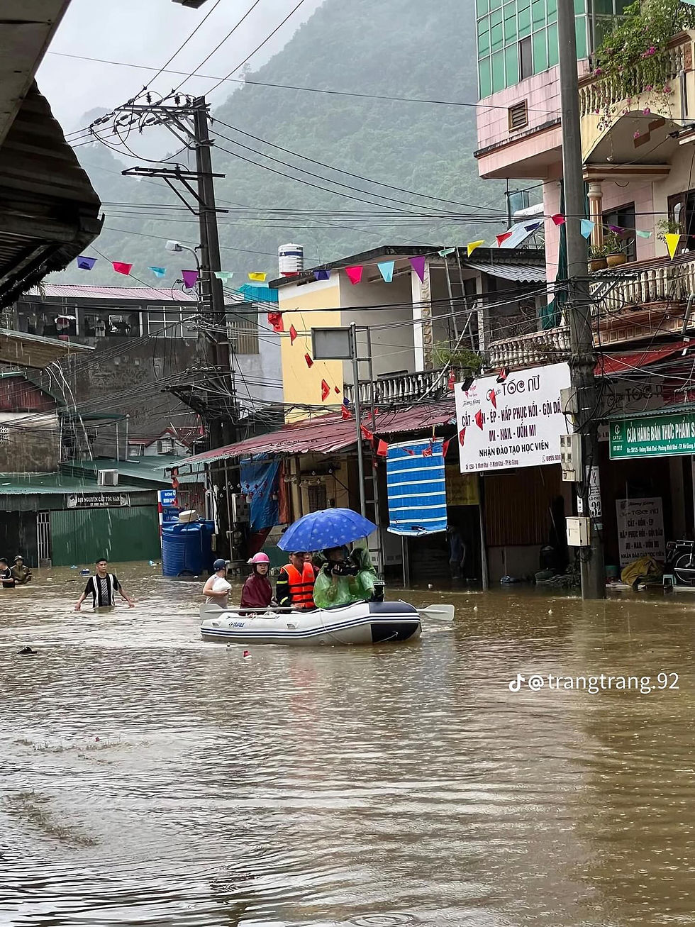 Caught in 2024 Deadly Northern Vietnam Flood 