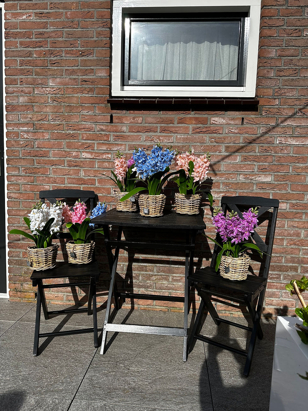 Thumbnail: Windlicht - kunststof - rosé - Large 