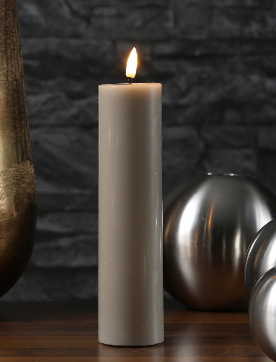 Thumbnail: DeLuxe HomeArt  “SAND” Led kaars 7,5-10 cm 