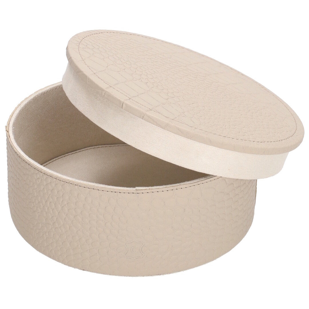 Chamada deco box “Merel” large (croco) rond 