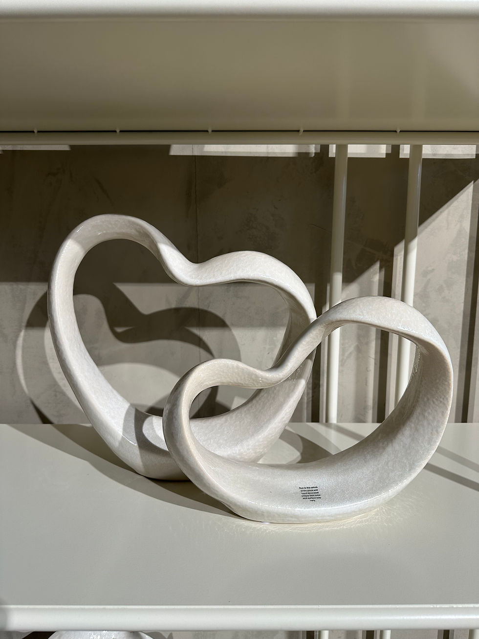 Thumbnail: 2-delig set : ornamenten (off white ) 