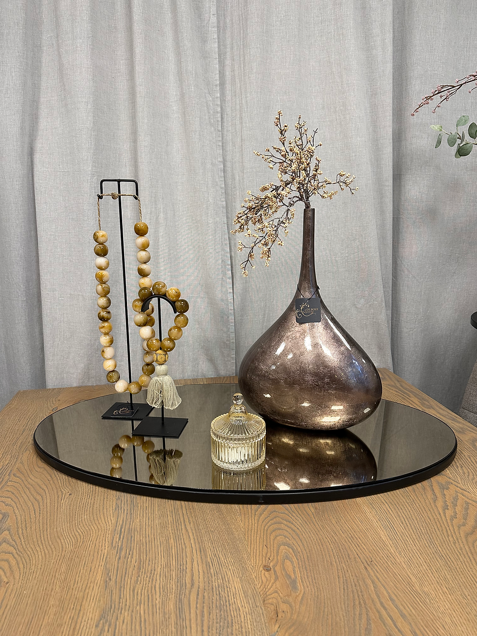 Thumbnail: 2-delig ketting set “bruin”