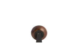 Thumbnail: Klokje - 15 cm “mango hout” staand of hangend 