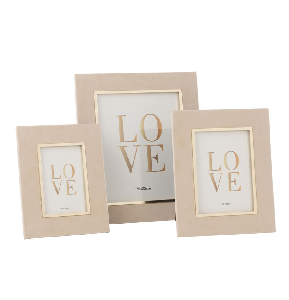 Thumbnail: Velours fotolijst 20/25 cm