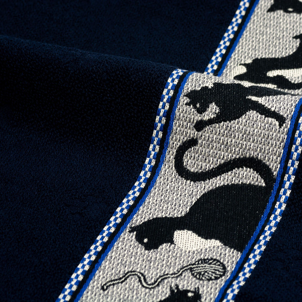 Thumbnail: Keukendoek Cats Donkerblauw