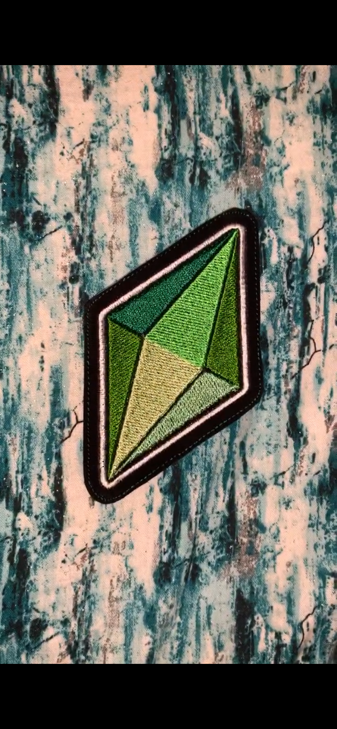Sims Plumbob Iron-on Patch