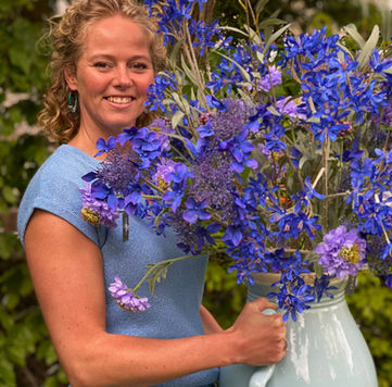 Zijde kunstbloemen