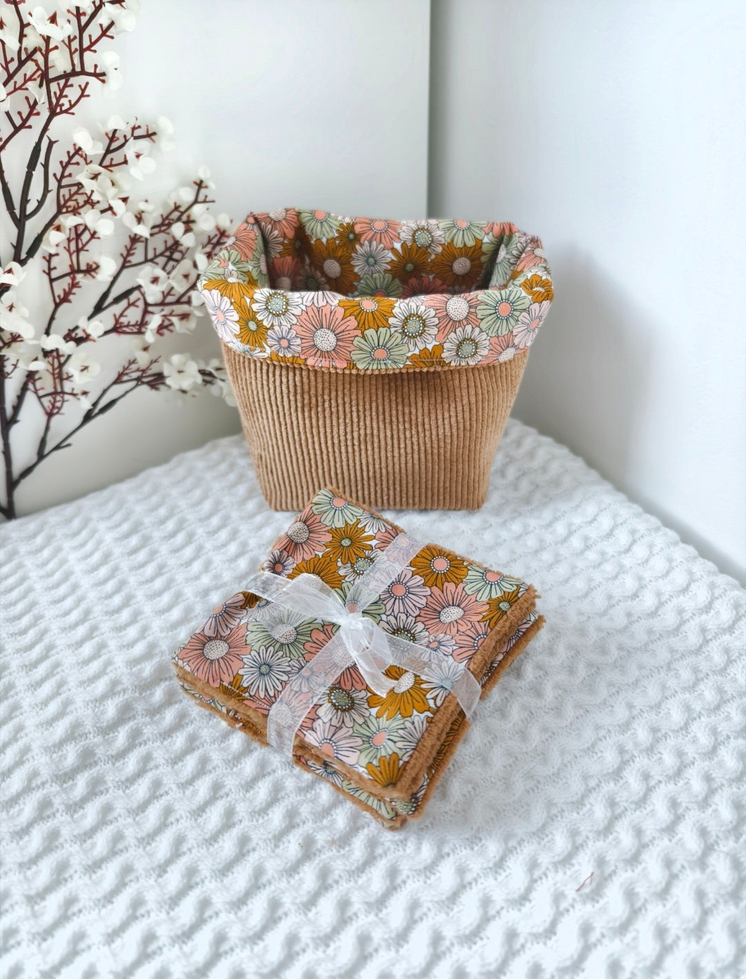 Destockage panier/ 5 lingettes