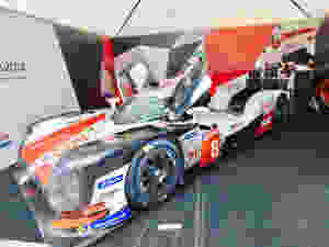 Front three quarter of the Toyota TSO500 from Le Mans