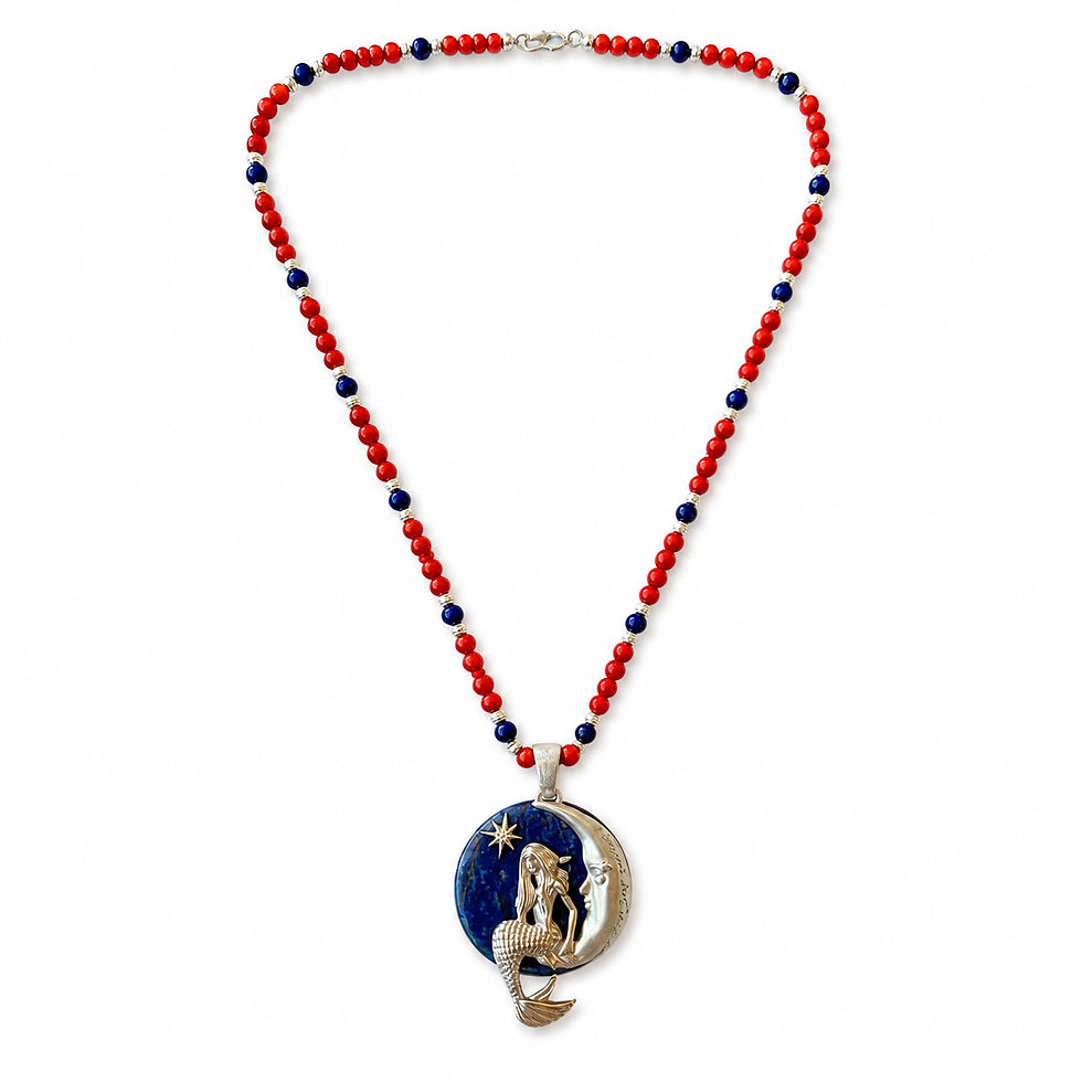 Thumbnail: Capri InCanto  Ulysse's Sky Silver Pendant