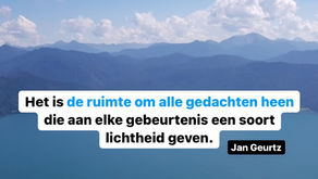 Balans & niet-denken