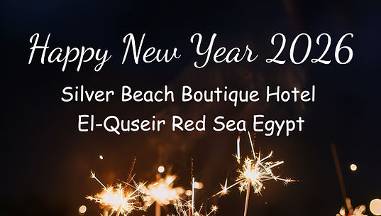 Celebrating New Year 2026 Silver Beach Boutique Hotel El Quseir