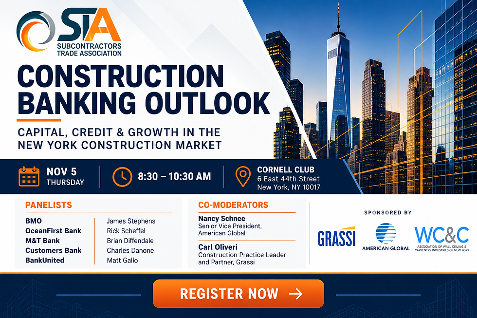 Construction Banking Outlook