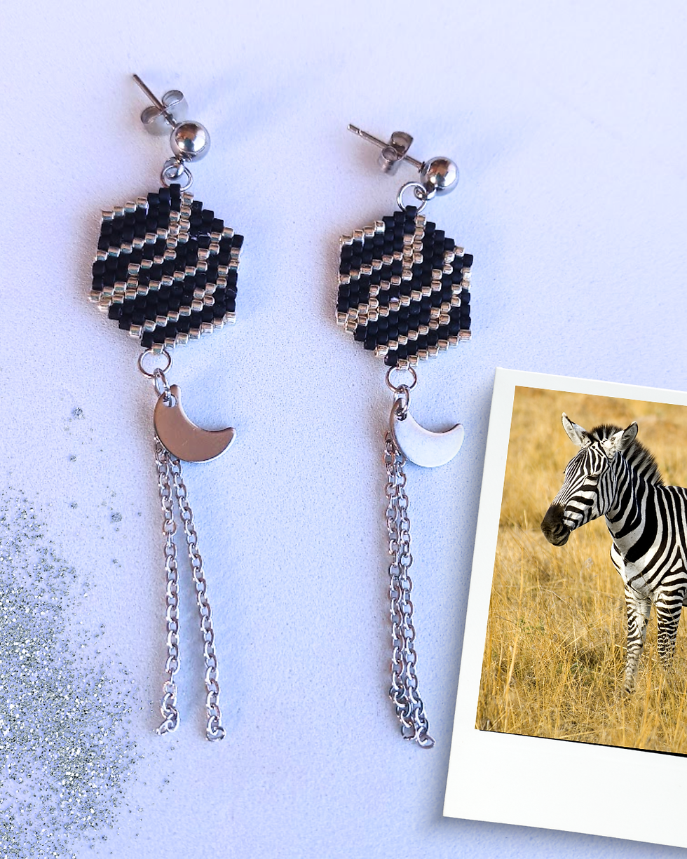 Miniature : BOUCLES D'OREILLES "ESPRIT SAUVAGE"