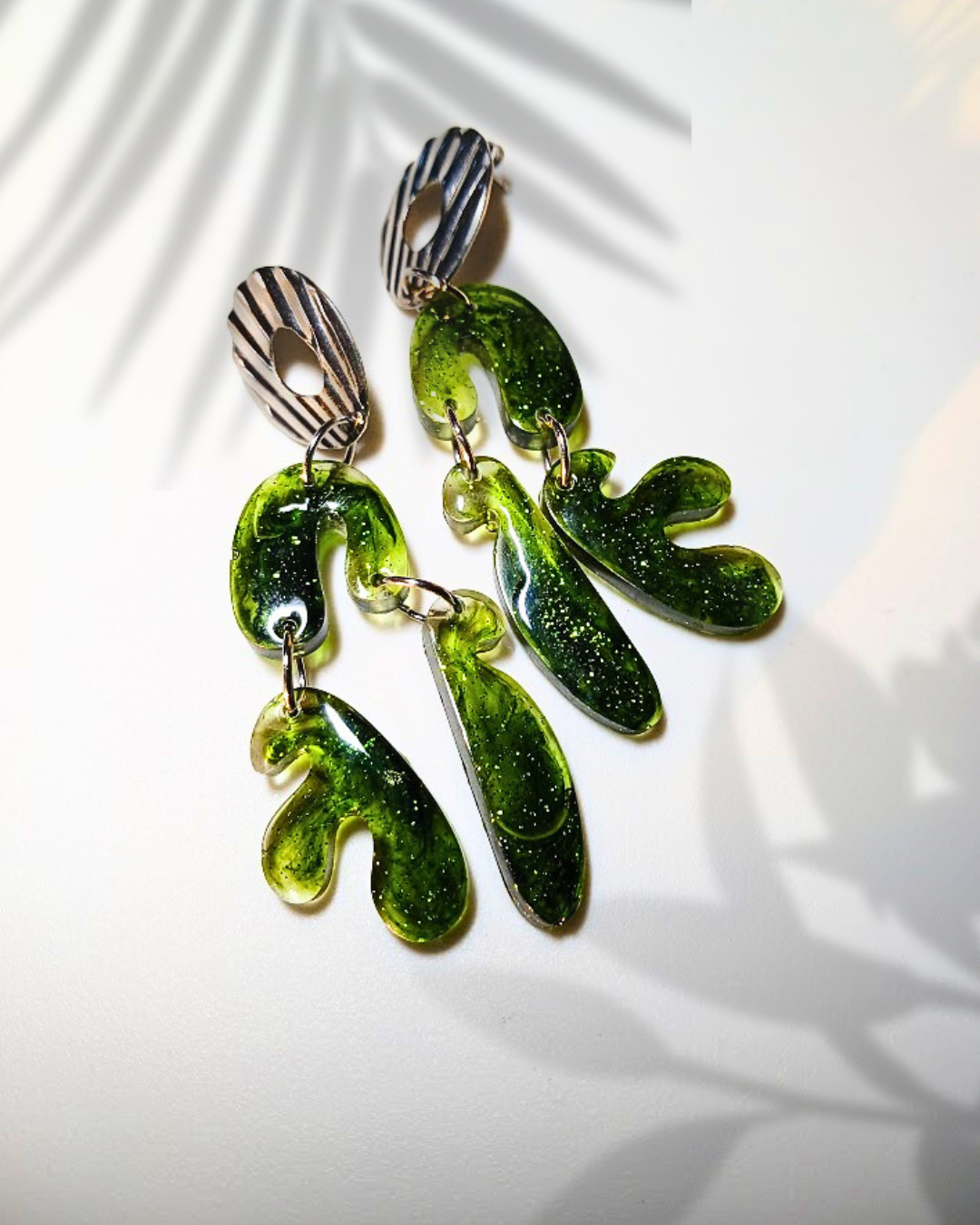 BOUCLES D'OREILLES "ECLAT BOTANIQUE"