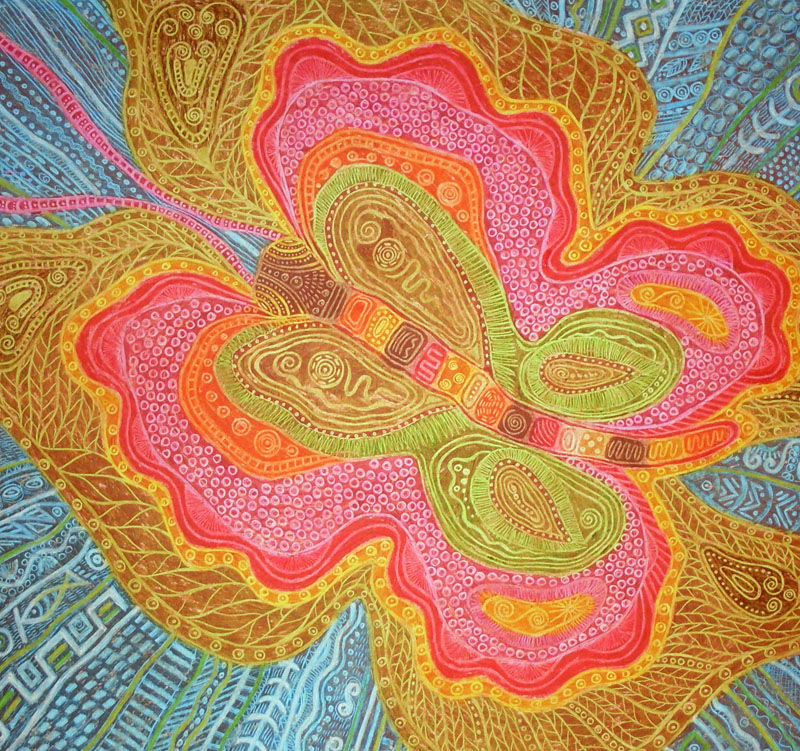 Миниатюра: Картина "Бабочка"