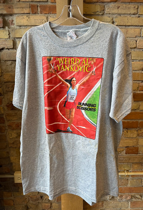 Weird Al Yankovic size XL t-shirt from 2000 Running With Scissors