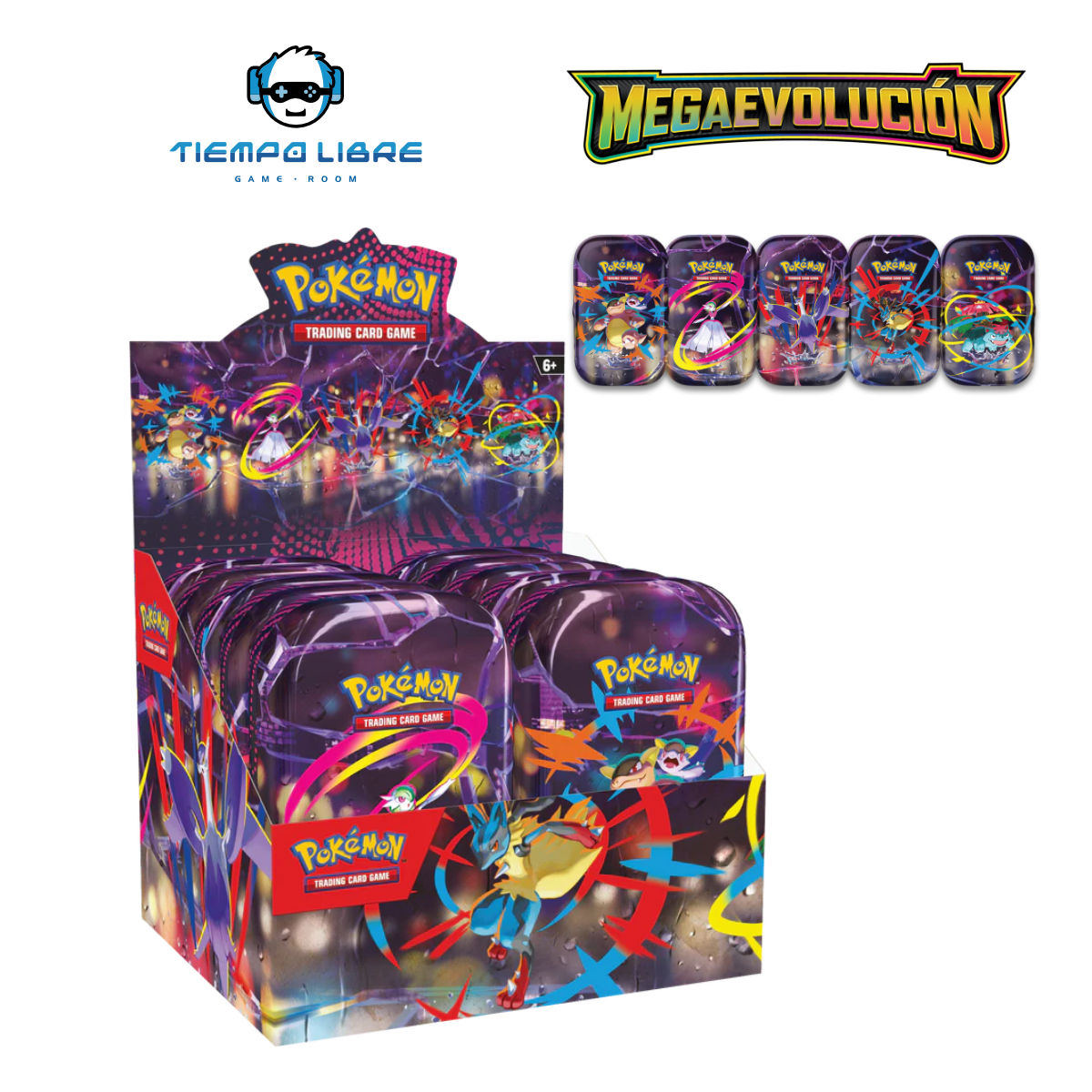 Mega Heroes Mini Tin (Display C/10)