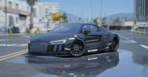 R8 Widebody Kit [13 Tuning Parts] | Pitagora's Cars