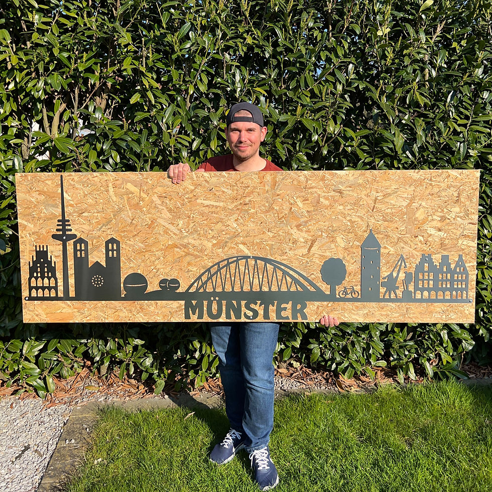 Miniaturbild: Münster Skyline XXL "Design 3"