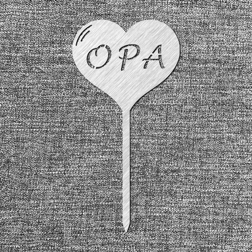 Grabstecker "Opa"