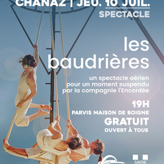 "Les Baudrières", un spectacle magique le 10 Juillet