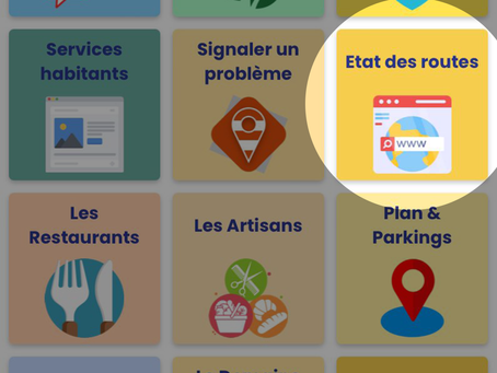 Infos Route en direct depuis Panneau Pocket