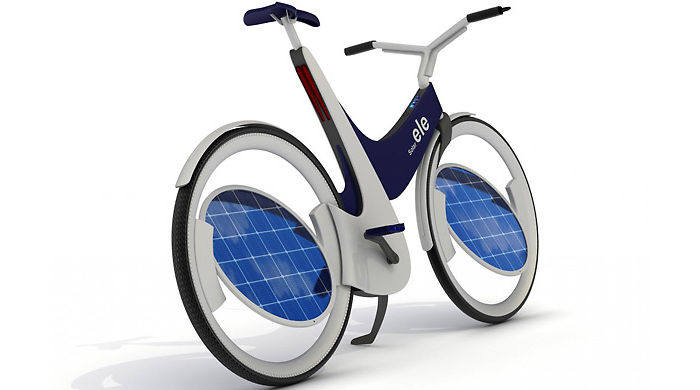 Bicicletas eléctricas con paneles solares