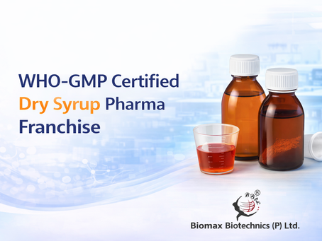 WHO-GMP Certified Dry Syrup Pharma Franchise