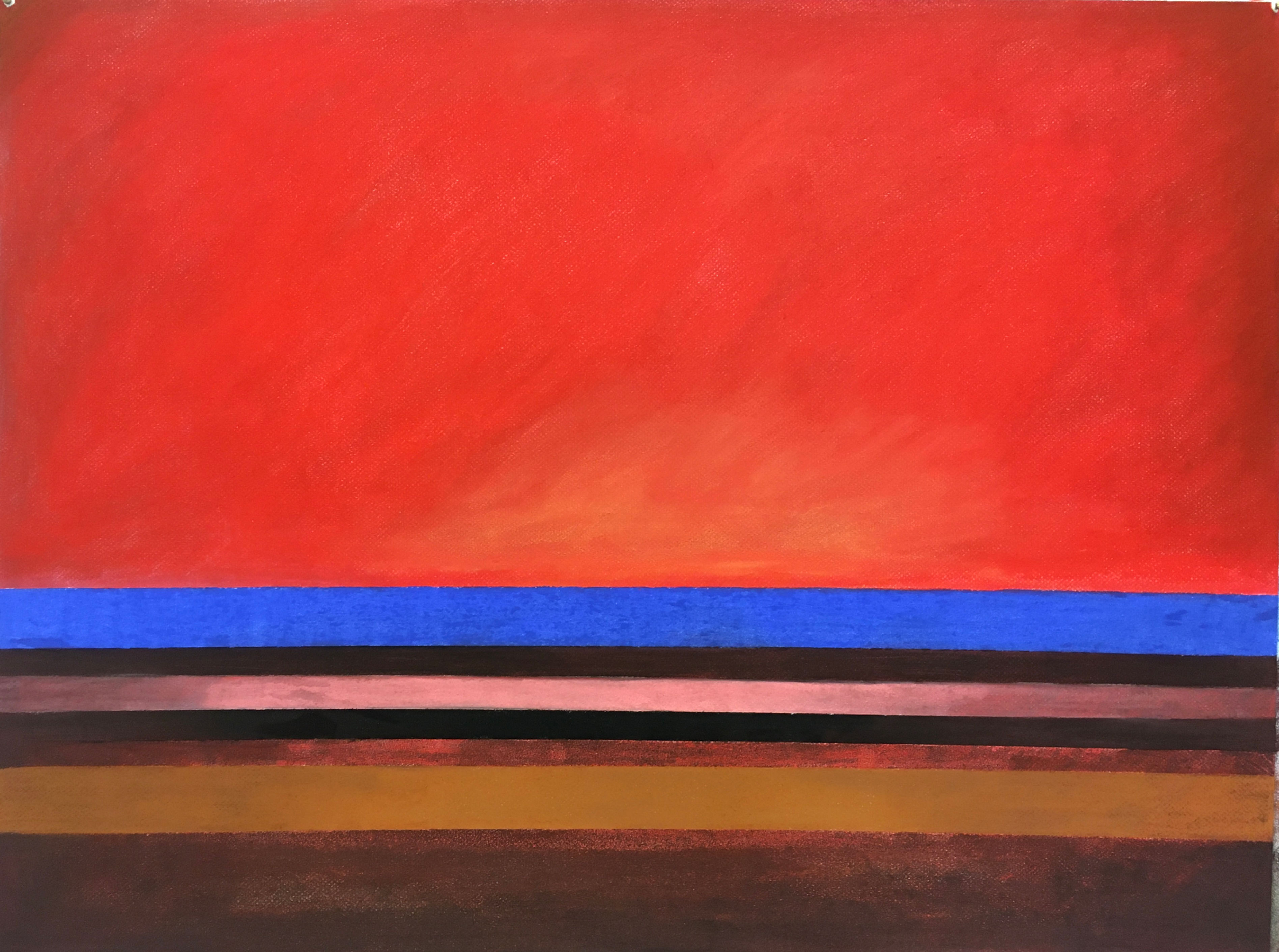 Color of earth ll, 80x60cm, dry pastel on paper