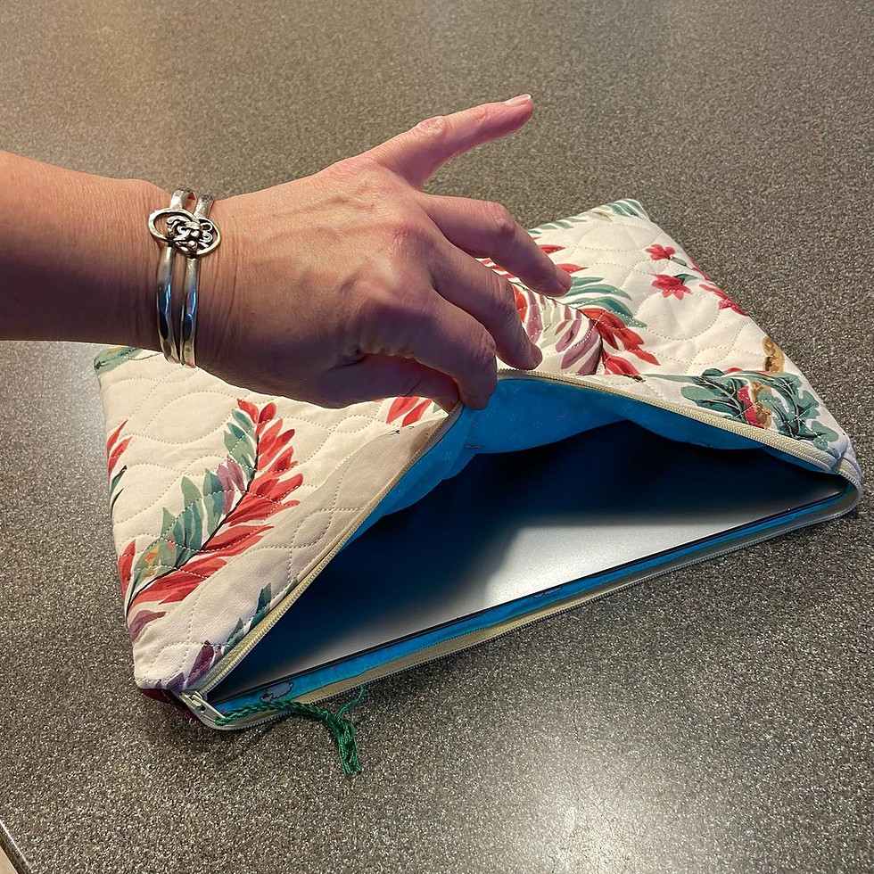 Thumbnail: Quilted Laptop Sleeve - Customized for Your Device