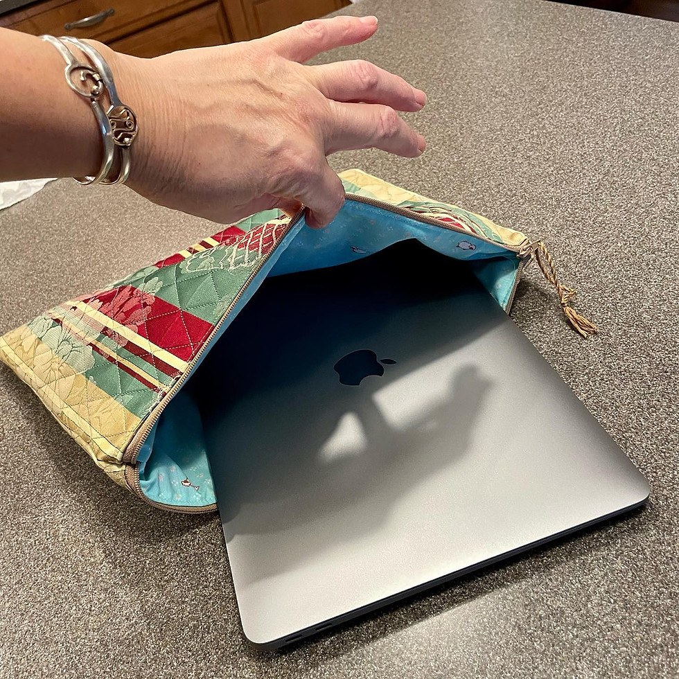 Thumbnail: Quilted Laptop Sleeve - Customized for Your Device