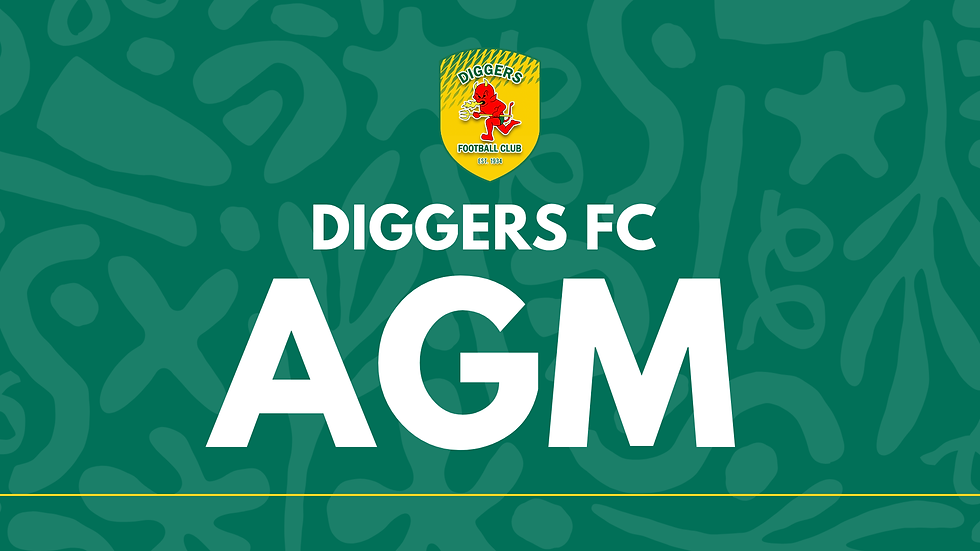 Diggers FC AGM