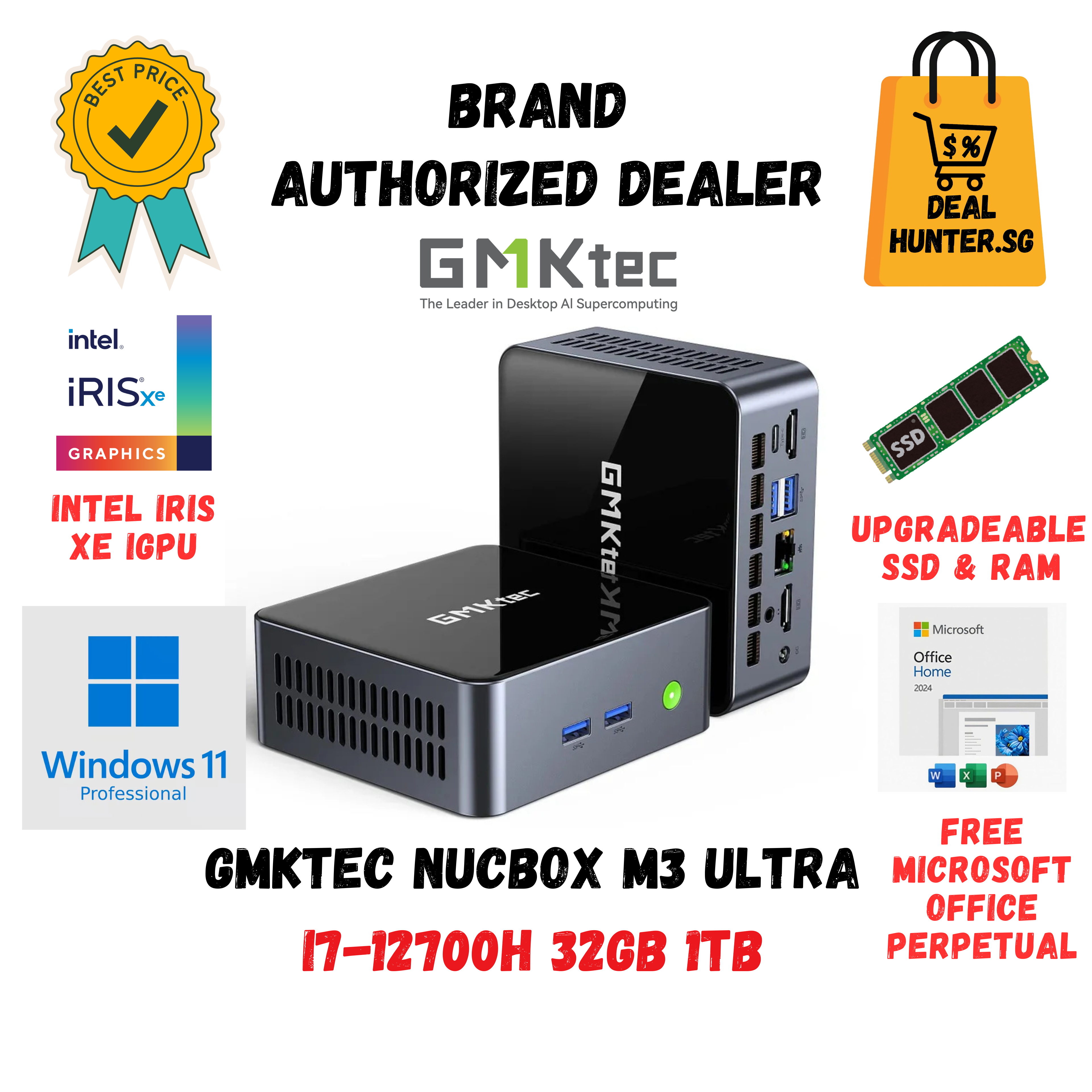 GMKtec NucBox M3 Ultra Mini PC