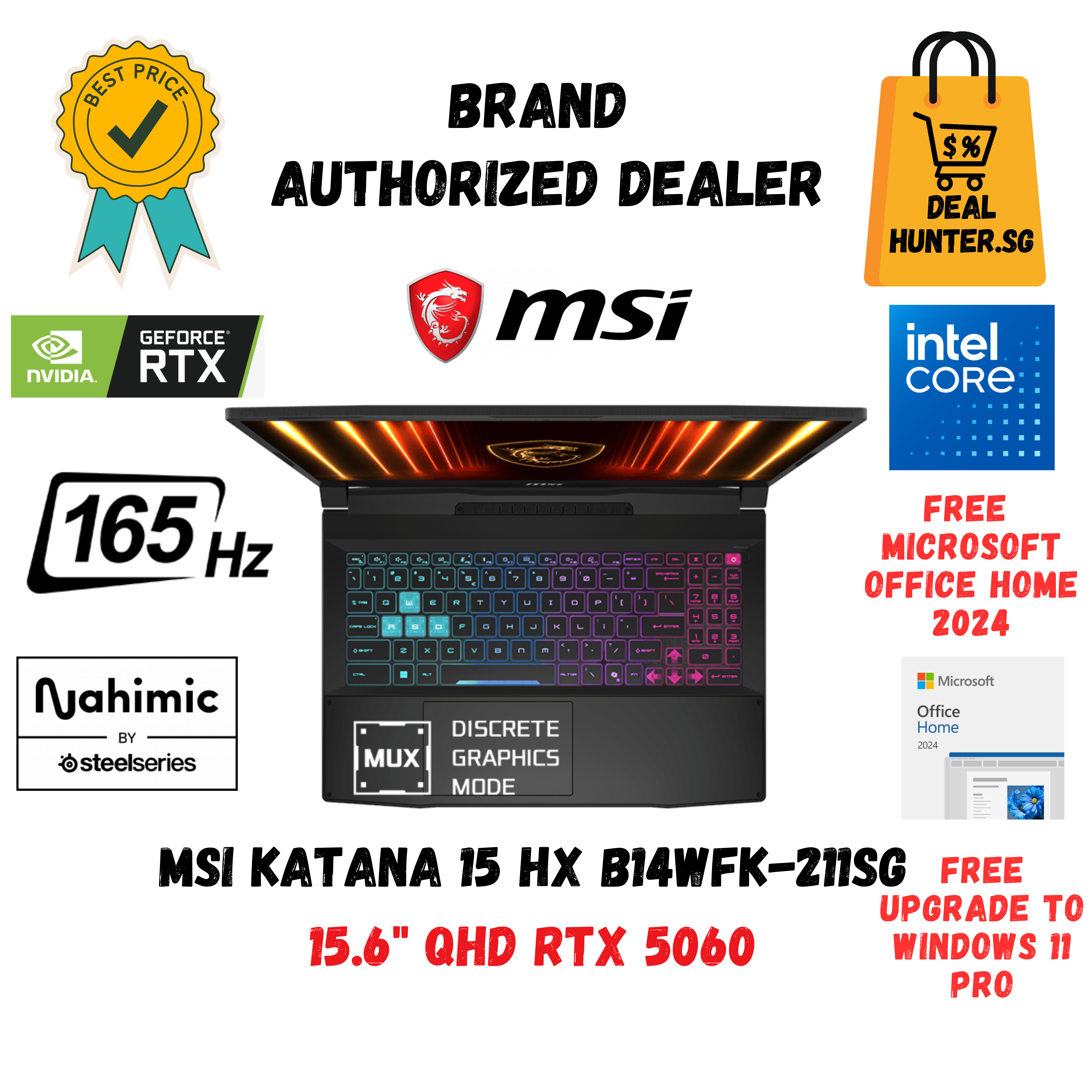 MSI Katana 15 HX B14WFK-211SG