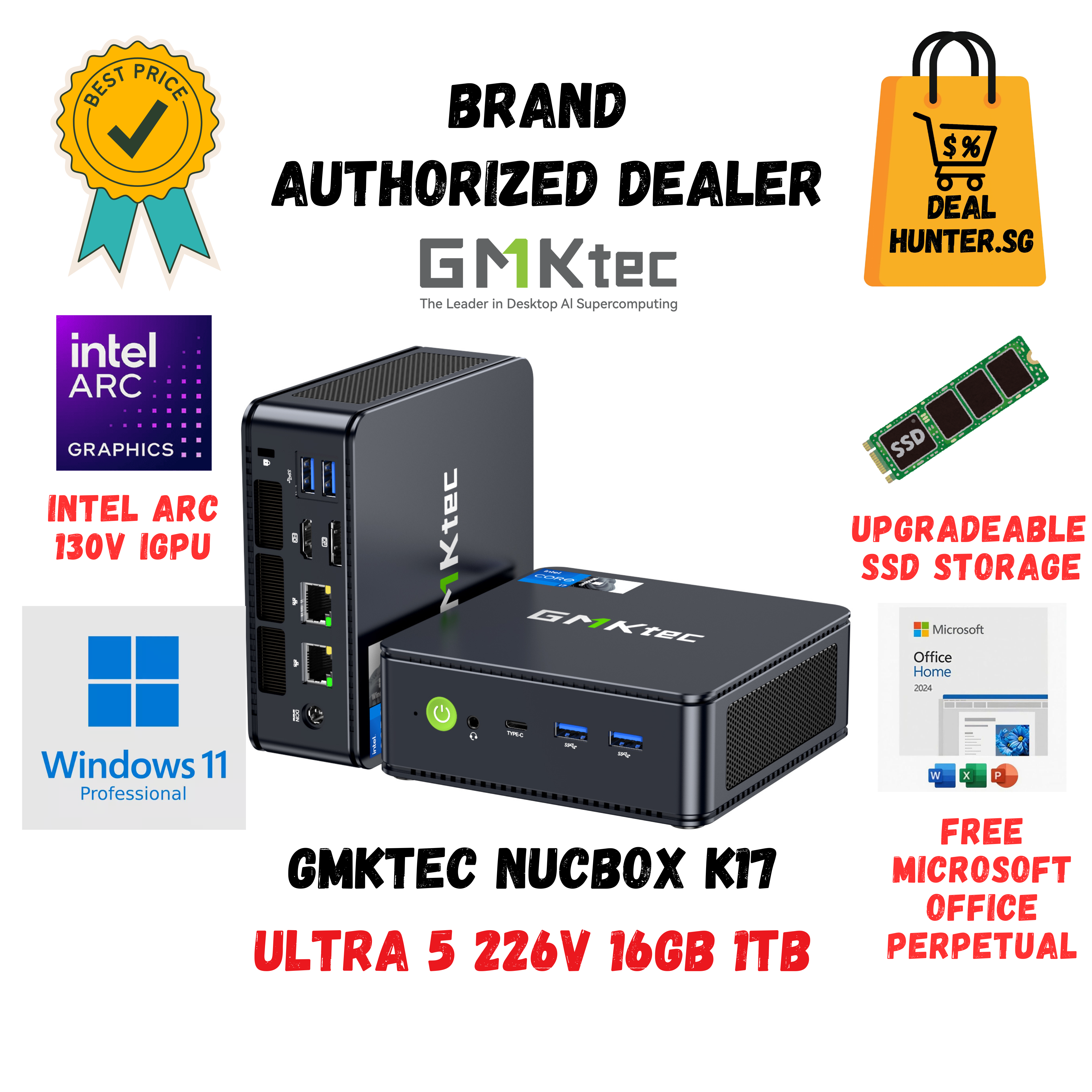 GMKtec NucBox K17 Mini PC