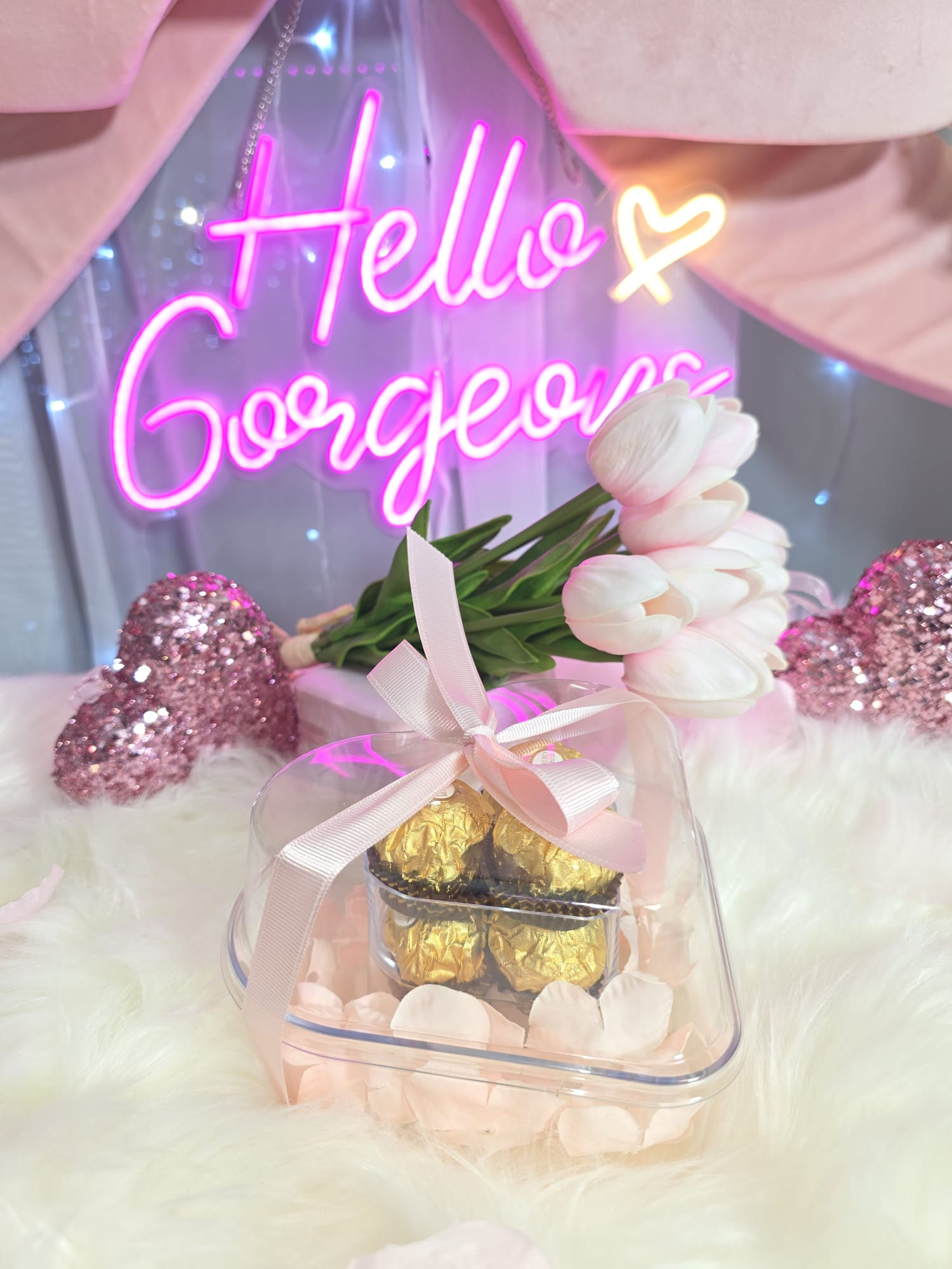 Corazón Ferrero Rosado